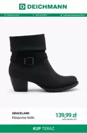 Deichmann gazetka tydzień 42 Strona 13: GRACELAND Klasyczne botki €139,99
