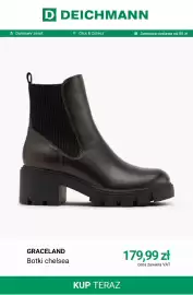 Deichmann gazetka tydzień 42 Strona 4: Botki chelsea Graceland €179,99
