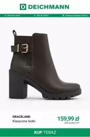 Deichmann gazetka tydzień 42 Strona 7: GRACELAND Klasyczne botki €159,99