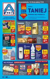 ALDI gazetka tydzień 42 Strona 1: Bluza dresowa Sztuka €89,99, Choceur Czekolada €8,99