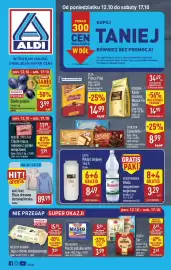 ALDI gazetka | ALDI Pełna oferta od poniedziałku 12.10 do soboty 17.10 Strona 1: Bluza dresowa Sztuka €89,99
