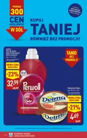 ALDI gazetka tydzień 42 Strona 14: Płyn do prania tkanin kolorowych/ tkanin czarnych Perwoll €32,99