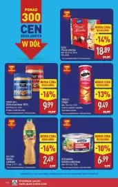 ALDI gazetka | ALDI Pełna oferta od poniedziałku 12.10 do soboty 17.10 Strona 16: Pringles Chipsy €9,49