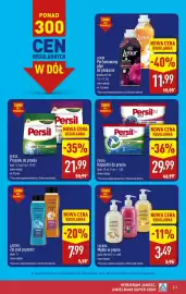 ALDI gazetka tydzień 42 Strona 17: Persil Kapsułki do prania €29,99, Łacura Żel pod prysznic €7,99
