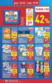 ALDI gazetka | ALDI Pełna oferta od poniedziałku 12.10 do soboty 17.10 Strona 18: MILSANI Twaróg krajanka €5,99