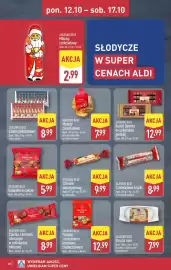ALDI gazetka tydzień 42 Strona 28: SEASONS BEST Czekoladowe krążki €8,99, Seasons Best Galaretki w cukrze €5,99