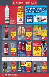 ALDI gazetka | ALDI Pełna oferta od poniedziałku 12.10 do soboty 17.10 Strona 30: TYMBARK Sok 100% €14,97