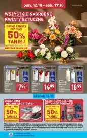 ALDI gazetka tydzień 42 Strona 34: Świeca LED brokatowa €10,99, Świeca LED szeroka €14,99
