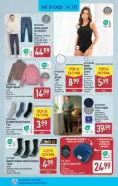 ALDI gazetka tydzień 42 Strona 36: UP2FASHION Półgolf damski €14,99, TOP CRAFT Czapka z lampką LED €24,99