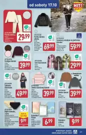 ALDI gazetka tydzień 42 Strona 49: UP2FASHION Kardigan damski €39,99, Sukienka dzianinowa UP2FASHION €49,99