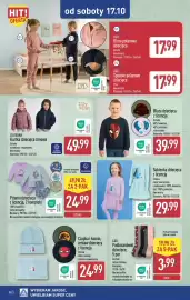 ALDI gazetka tydzień 42 Strona 50: Piżama dziecięca z licencją €24,99, Sukienka dziecięca z licencją €29,99