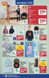 ALDI gazetka | ALDI Pełna oferta od poniedziałku 12.10 do soboty 17.10 Strona 50: Piżama dziecięca z licencją €24,99