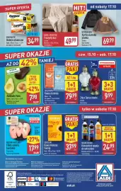 ALDI gazetka tydzień 42 Strona 53: HOME CREATION Puszysty koc €49,99, Sodastream Koncentrat napoju do saturatora €24,99