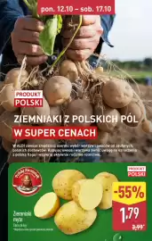 ALDI gazetka tydzień 42 Strona 6: Ziemniaki myte €1,79