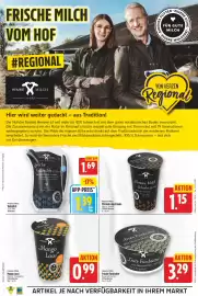 EDEKA Wucherpfennig Prospekt woche 42 Seite 26: Hemme Milch Milchmischgetränke €1,15, Hemme Milch Frische Fassbutter €3,29