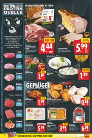 EDEKA Wucherpfennig Prospekt woche 42 Seite 4: Königsberger Klopsen €1,39, Bauerngut Gefüllte Paprika €1,19