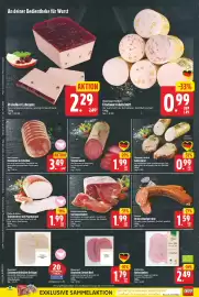EDEKA Wucherpfennig Prospekt woche 42 Seite 6: EDEKA Herzstücke Serranoschinken €1,99