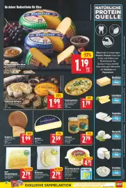EDEKA Wucherpfennig Prospekt woche 42 Seite 7: Emmi Tête de Moine Rosetten €4,79, Frische Lauchterrine €1,79