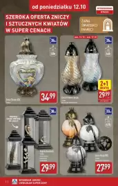 ALDI gazetka tydzień 42 Strona 2: Znicz Serce XXL €34,99, Kapliczka duża €29,99