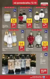ALDI gazetka | Szeroka oferta zniczy w super cenach! Strona 5: Luks €3,99, Znicz szklany zalewany mały €2,99
