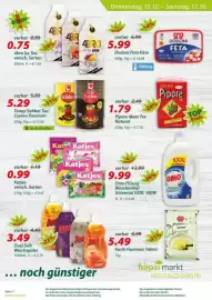 Hepsi-Markt Prospekt woche 42 Seite 11: Katjes versch. Sorten €0,99, Pipore Mate Tee Natural €1,79
