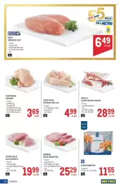 Metro Flugblatt Seite 10: Perutnina Hühner Keulen €4,99, Ashley Lamm French Racks €28,99