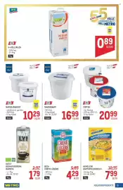 Metro Flugblatt Seite 15: NATURJOGHURT €10,29, H-VOLLMILCH €0,89