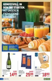 Metro Flugblatt Seite 16: FRÜHSTÜCKSMIX €18,90, ABRAHAMS RÄUCHER- OD. GRAVADLACHS €25,99
