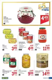 Metro Flugblatt Seite 33: INZERSDORFER FERTIGGERICHTE €4,49, EFKO PUSZTASALAT OD. ROTE RÜBEN SCHEIBEN €3,99