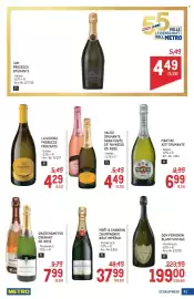 Metro Flugblatt Seite 43: La Gioiosa Prosecco Frizzante €4,29, I AM PROSECCO SPUMANTE €4,49