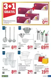 Metro Flugblatt Seite 47: MESSBECHER €8,69, HENDI PUMP-SAUCENSPENDER €19,99