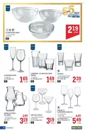 Metro Flugblatt Seite 48: COCKTAILGLÄSER €3,19, LONGDRINK- OD. WHISKYGLÄSER CERUNA €1,69