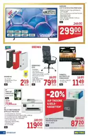 Metro Flugblatt Seite 60: DURACELL BATTERIE PLUS POWER BOOST €11,49, SAMSUNG LED TV 127CM UE50U7090FUXXN €299,00