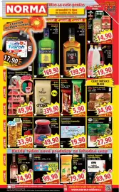 Norma leták týden 43 Strana 1: Dallmayr d'Oro zrnková káva €339,90, Label 5 scotch whisky €199,90