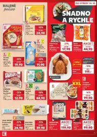 Kaufland leták týden 42 Strana 11: K Classic plněné čerstvé vaflle s liskořiškovou náplní €44,90