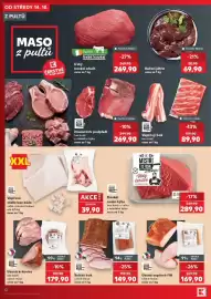 Kaufland leták týden 42 Strana 12: Kuřecí játra €69,90, Irský hovězí ořech €269,90