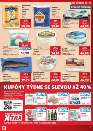 Kaufland leták týden 42 Strana 17: Delika Coleslaw €24,90, Italia Mozzarella €16,90