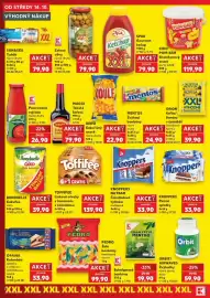 Kaufland leták týden 42 Strana 24: Bonduelle kukuřice zlatá €39,90, Spak gourmet kečup jemný €79,90