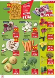 Kaufland leták týden 42 Strana 3: Karotka sáček €39,90, Brokolice €27,90