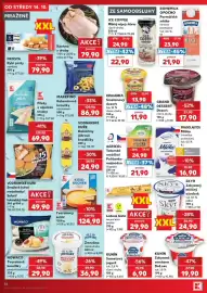 Kaufland leták týden 42 Strana 36: Ehrmann Grand Dessert €17,90, K-Classic listové těsto na pečícím papíře €29,90