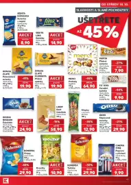 Kaufland leták týden 42 Strana 41: Lindt Gold čokoláda €58,90, Kroužky různé druhy €10,90