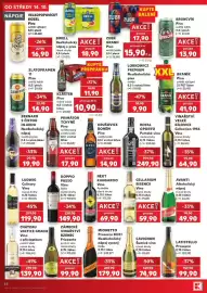 Kaufland leták týden 42 Strana 44: Cellarium Bisencii €59,90, Primátor tchyně pivo nefiltrovaný světlý ležák €17,90