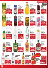 Kaufland leták týden 42 Strana 45: Poděbradka Prolinie Minerální voda ochucená €11,90, Mattoni minerální voda €11,90