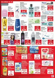 Kaufland leták týden 42 Strana 50: Family papírové kapesníky €24,90, Gliss šampon balzám maska €79,90