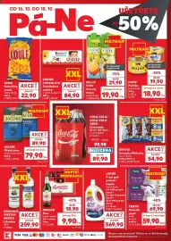 Kaufland leták týden 42 Strana 53: Coca-Cola/ Coca-Cola Zero €89,90, Jacobs mletá káva aroma standard €79,90