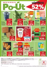 Kaufland leták týden 42 Strana 54: Slunečnicový chléb €22,90, Fino odpadkové pytle s uchy €79,90