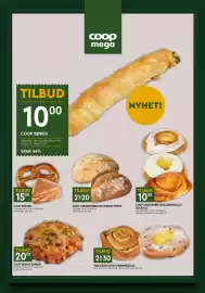Coop Mega kundeavis uke 42 Side 9: COOP SKOLEBRØD/SKILLINGSBOLLE/ SOLBOLLE €10,00, VANILJESKILLING/DRØMMEBOLLE €30,00