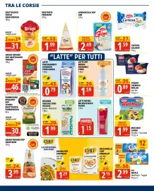 Volantino Tigros Pagina 11: Latte intero microfiltrato Tigros €1,15, Latte vaccino Zymil senza lattosio €1,59