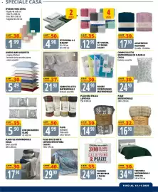 Volantino Tigros Pagina 21: Parure copripiumino matrimoniale €24,90, Plaid una piazza Lapponia €14,90
