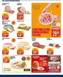 Volantino Tigros Pagina 7: = IN GASTRONOMIA MORTADELLA CON PISTACCHI PORCHETTA MONTAGNA M PARMA PREZZO SPECIALE €12.90 al kg